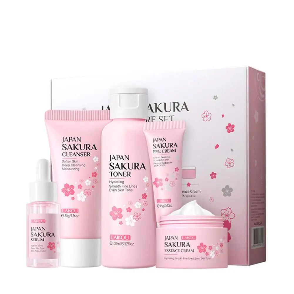 5/3pcs/Set Sakura Skin Care Set
