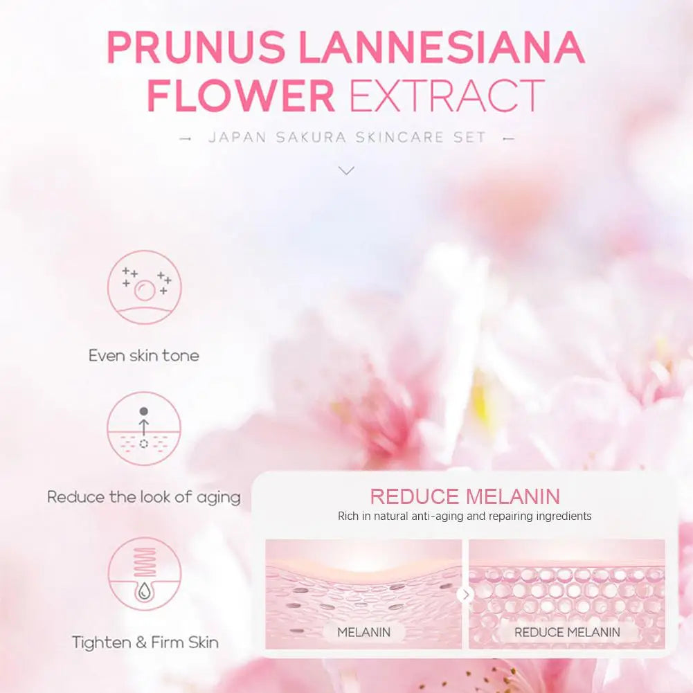 5/3pcs/Set Sakura Skin Care Set