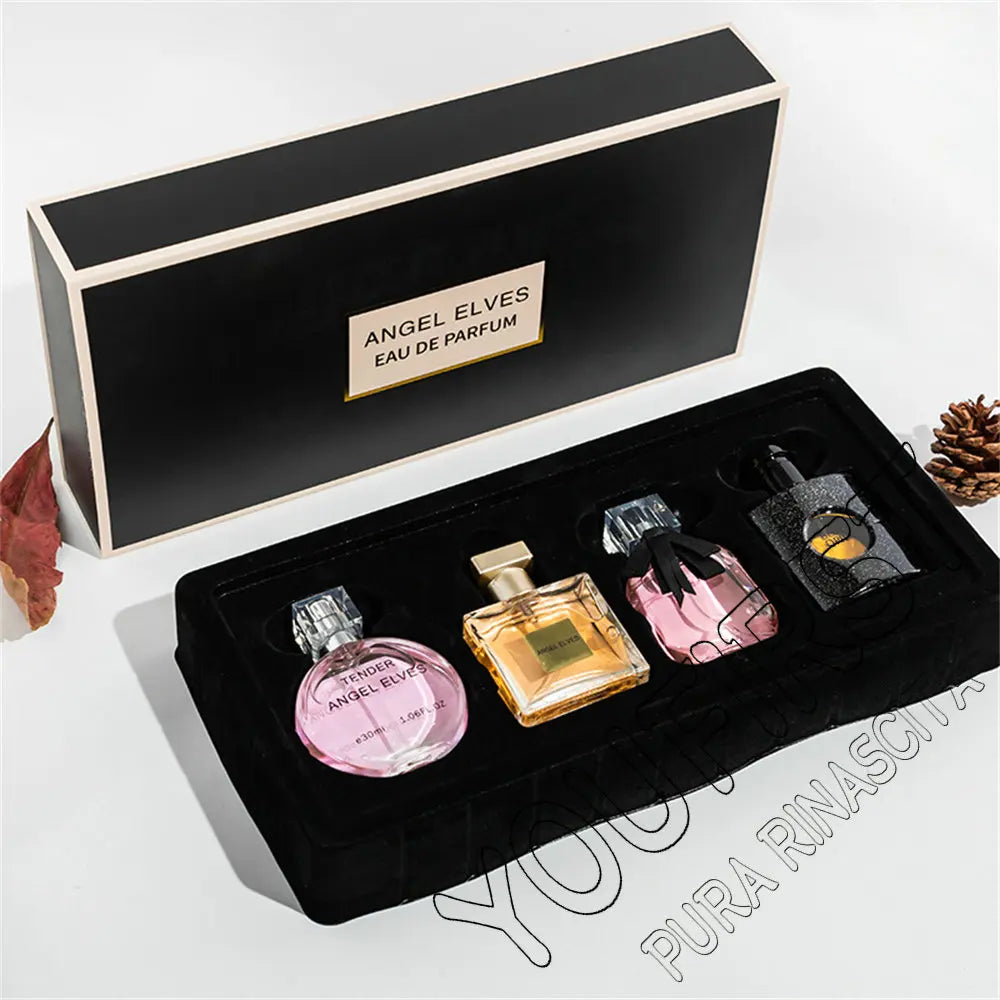 β¨π Mini Luxe Parfum Giftset β 4 Iconische Geuren in 1 Chique Box