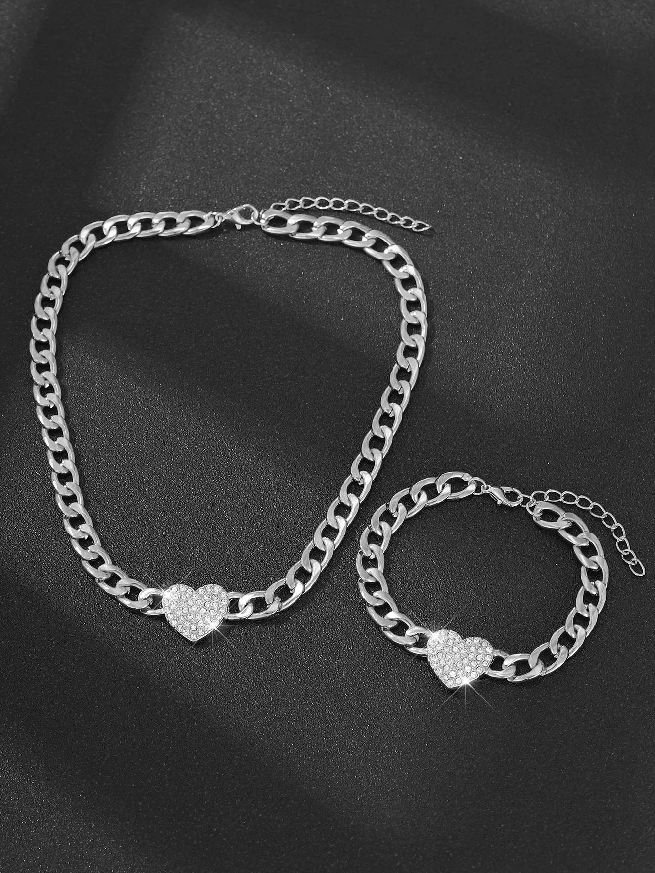 ๐ Sparkling Heart โ Gouden Armbandenset vol Liefde & Glamour