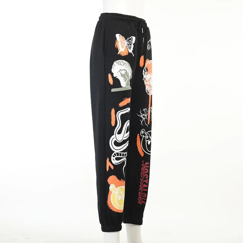 🧸 Y2K Cartoon Vibe Joggers – Be Bold. Be Playful. Be You.