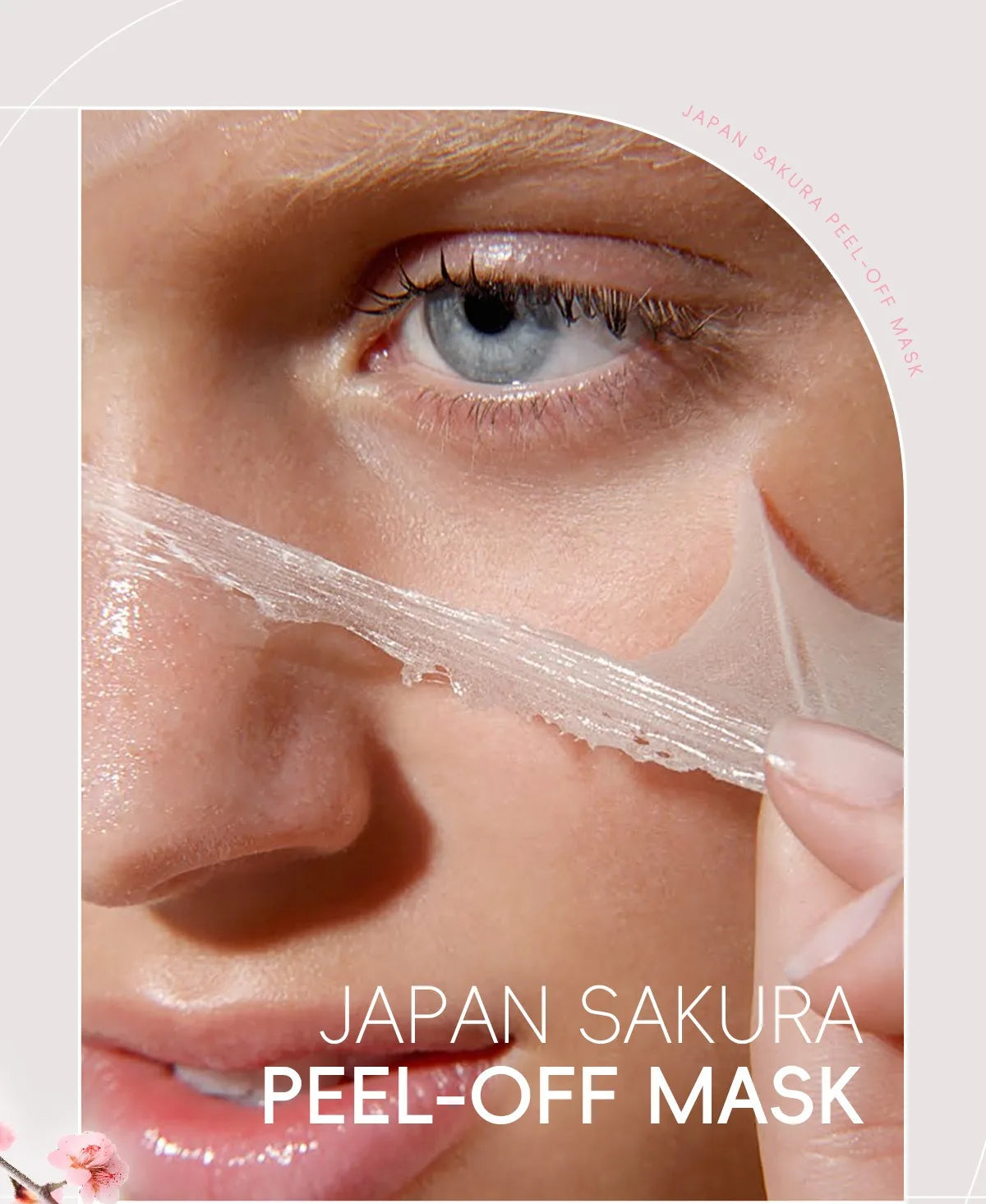 Sakura peal off mask diepe reiniging