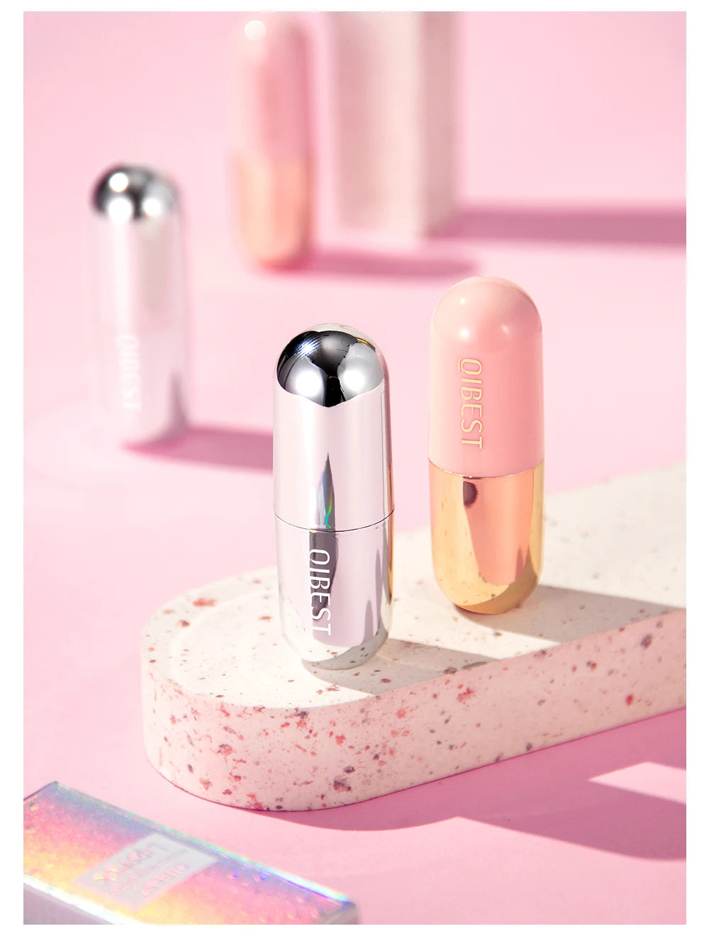 ๐ Glow Glam Glitter Lipstick โ Sparkle That Stays
