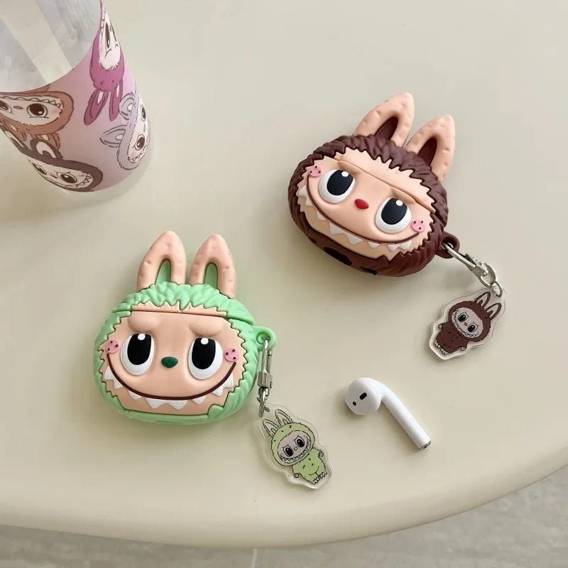 Labubu airpods Case โ Cute, Wild & 100% Glowtok