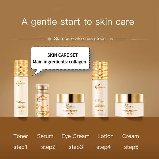 14pcs Set Luxury Collagen Skincare set woman