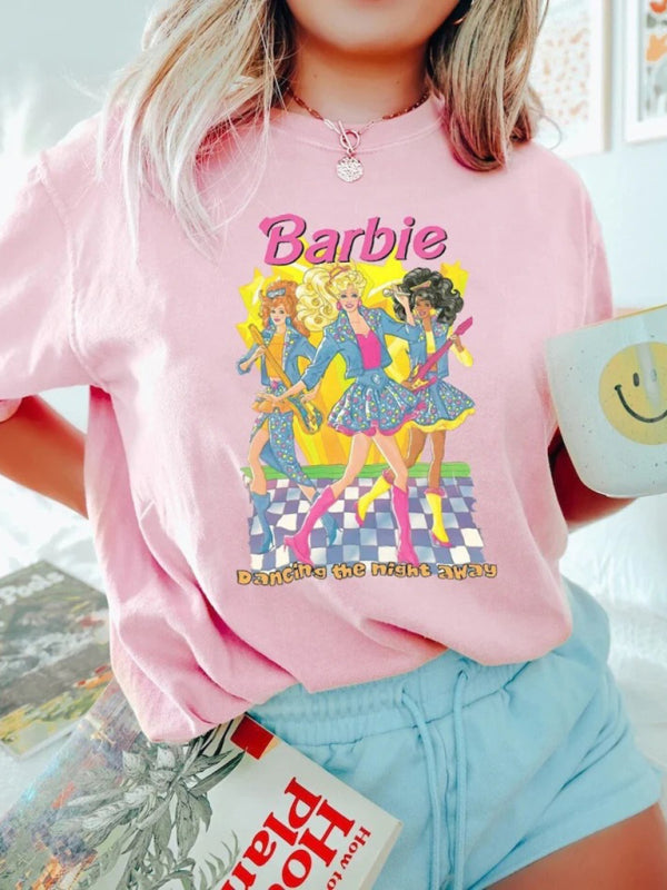 💕 “Barbie Dream Tee – Pink Girl Power Vibes”