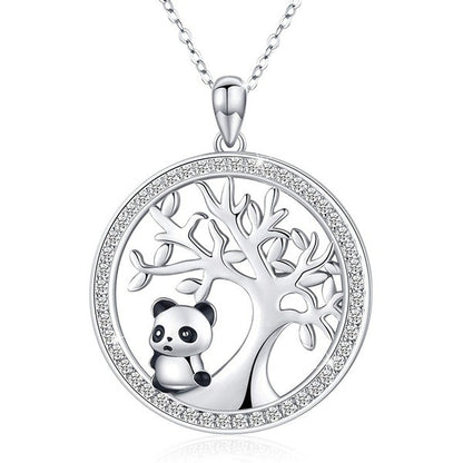 Panda pendant necklace