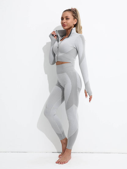 🖤 GlowFlex Shape Jegging – High Stretch Color Block Fit