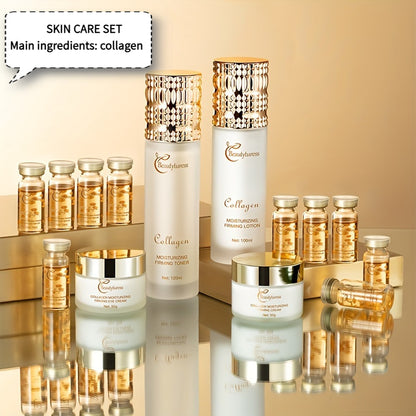 14pcs Set Luxury Collagen Skincare set woman