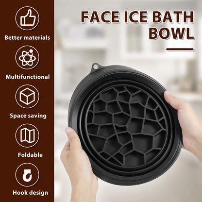 Wil jij er ook 10 jaar jonger uitzien met dit magische ijsbadje… face bowl hello new me ✨