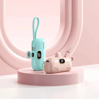 Telefoon snel leeg?  22.5W SuperCharge Powerbank – Stijlvol, Snel & Ready To Go!