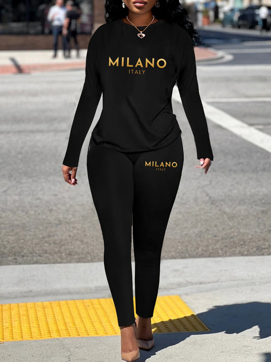 💖 GlowTalk Letter Tee – Casual & Comfy Spring Essential
