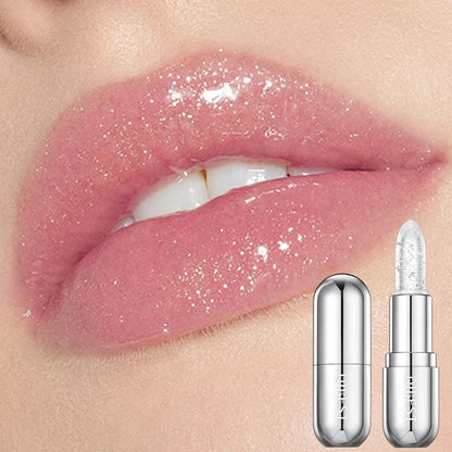 💋 Glow Glam Glitter Lipstick – Sparkle That Stays