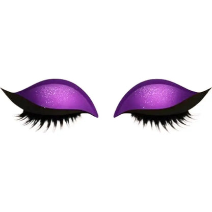 Lazy wimpers Glam™ – 2-in-1 Eyeshadow & Eyelash Stickers | Waterproof & Longlasting