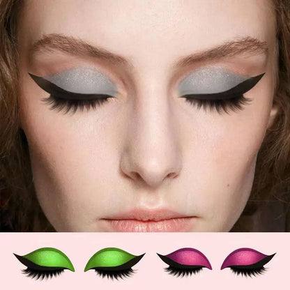 Lazy wimpers Glam™ – 2-in-1 Eyeshadow & Eyelash Stickers | Waterproof & Longlasting