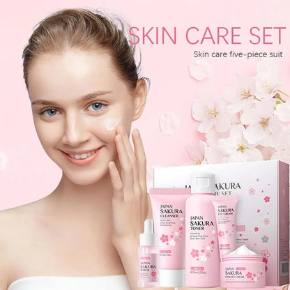 5/3pcs/Set Sakura Skin Care Set