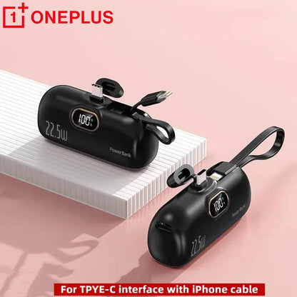 Telefoon snel leeg?  22.5W SuperCharge Powerbank – Stijlvol, Snel & Ready To Go!