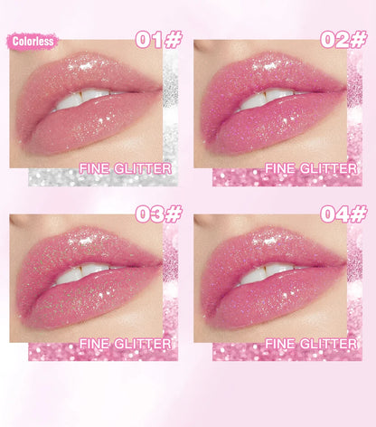 💋 Glow Glam Glitter Lipstick – Sparkle That Stays