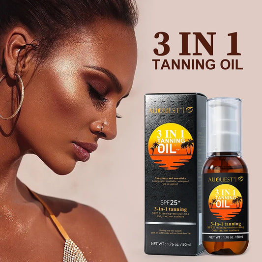 3 IN 1 Tanning Oil Self Tanner & Bronzer