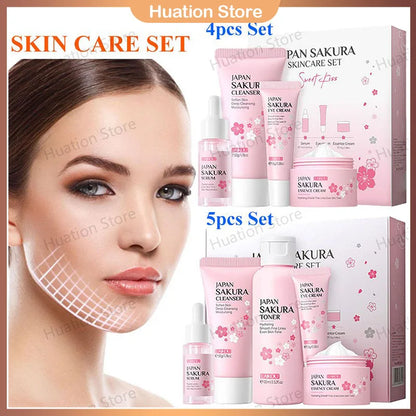 Sakura Beauty Set (4 of 5-delig) gift set