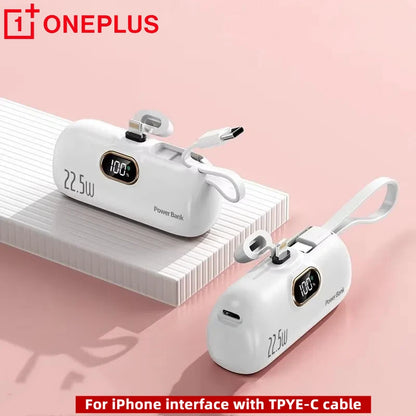 Telefoon snel leeg?  22.5W SuperCharge Powerbank – Stijlvol, Snel & Ready To Go!