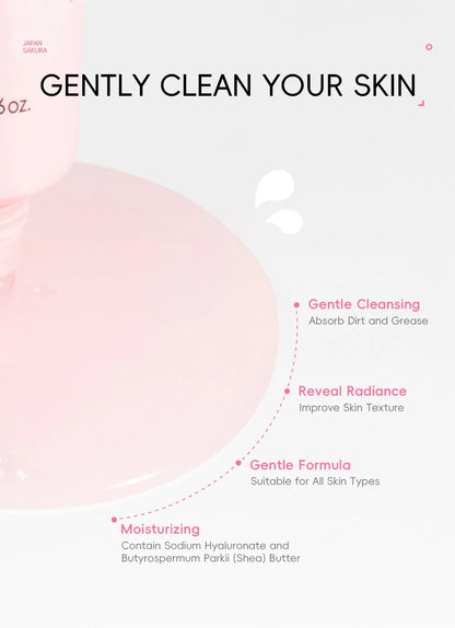 Sakura peal off mask diepe reiniging