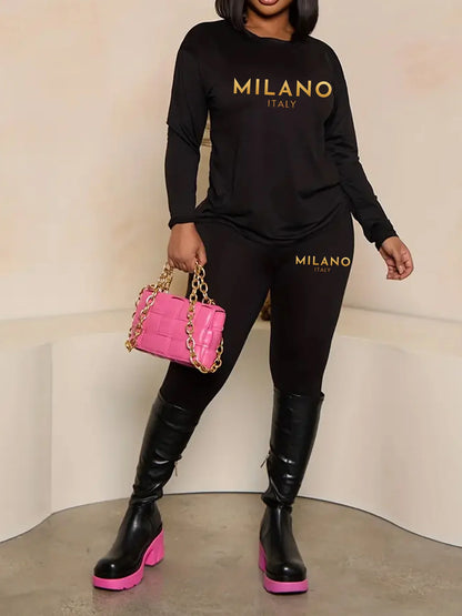💖 GlowTalk Letter Tee – Casual & Comfy Spring Essential