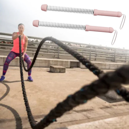 🔥 Power Draadloos Fitness Touw – Indoor Battle Rope zonder Gedoe