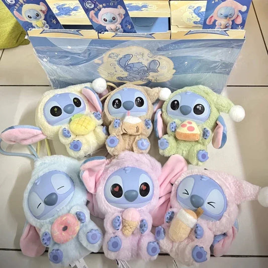 Blind box Schattige Stitch Knuffels in slaappakje – Limited Edition Plushies 💖