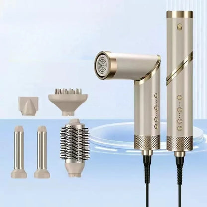 GlowWave™ 9 in-1 High-Speed Hair Styler – Krullen, Stijlen & Droog in 1 Tool! Dyson dupe!