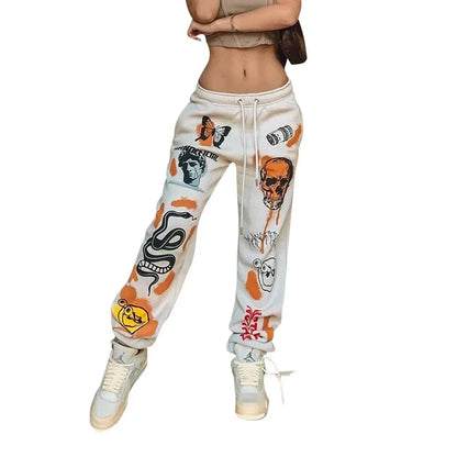 🧸 Y2K Cartoon Vibe Joggers – Be Bold. Be Playful. Be You.